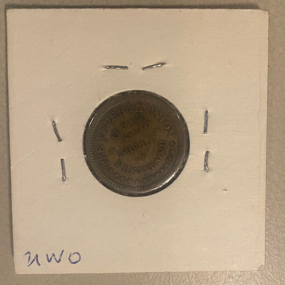C. 1861-1863 Union Civil War Army & Navy Token - Picture 2 of 6